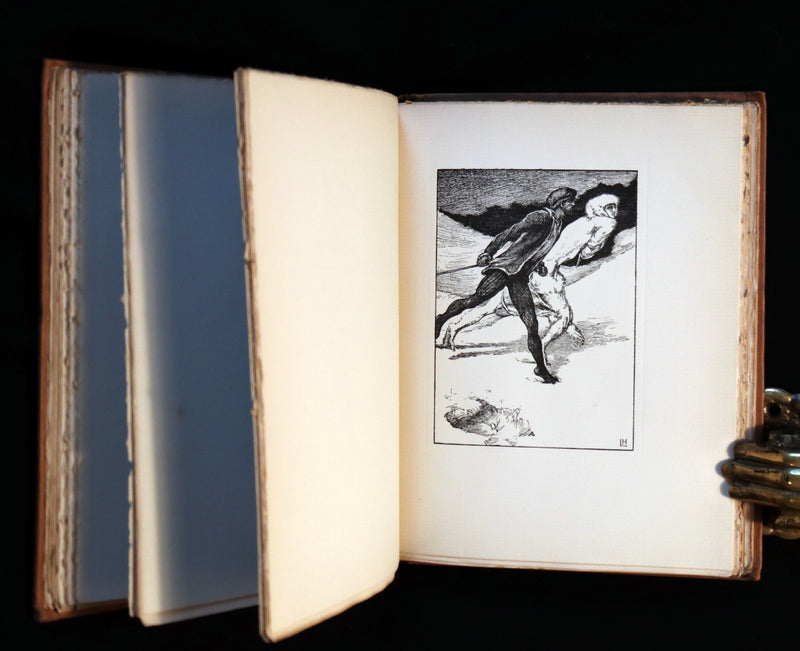 1896 Rare First Edition Book on Werewolves - THE WERE-WOLF by Clemence Housman.