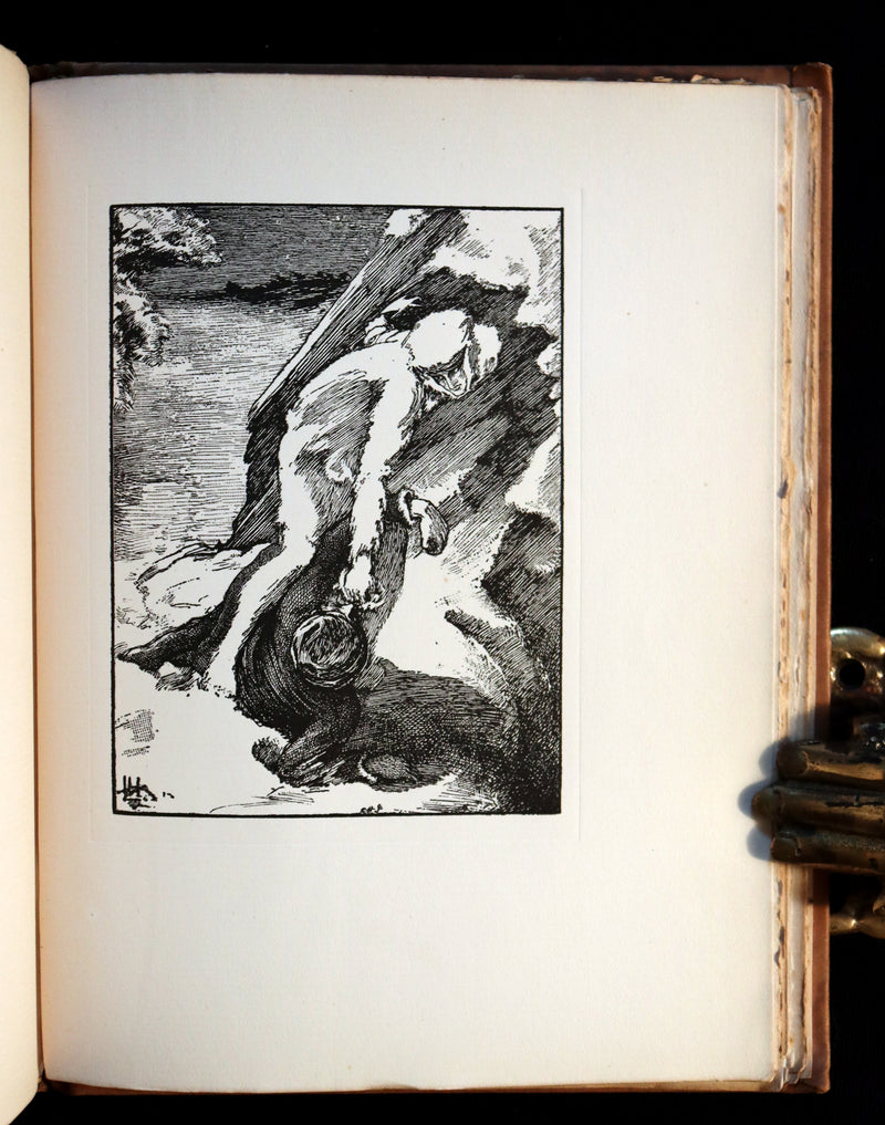 1896 Rare First Edition Book on Werewolves - THE WERE-WOLF by Clemence Housman.