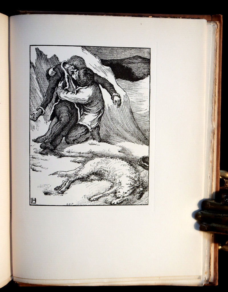 1896 Rare First Edition Book on Werewolves - THE WERE-WOLF by Clemence Housman.