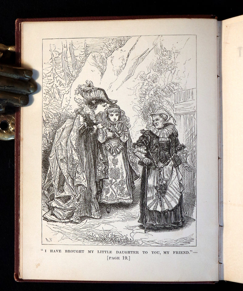 1880 Scarce Victorian Book - The Princess Idleways Fairy Story by Mrs. Hays. Illustrated.