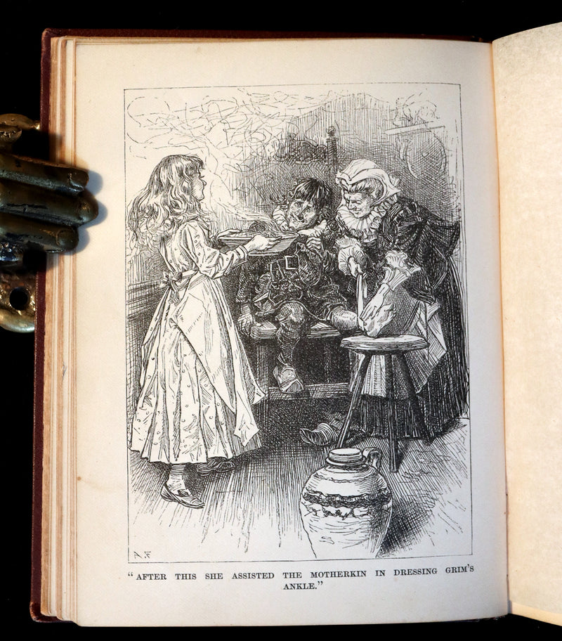1880 Scarce Victorian Book - The Princess Idleways Fairy Story by Mrs. Hays. Illustrated.