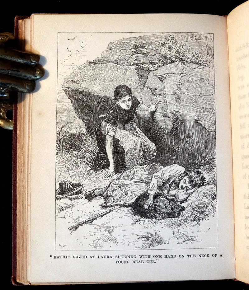 1880 Scarce Victorian Book - The Princess Idleways Fairy Story by Mrs. Hays. Illustrated.