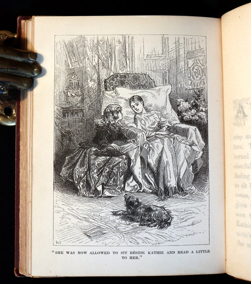 1880 Scarce Victorian Book - The Princess Idleways Fairy Story by Mrs. Hays. Illustrated.