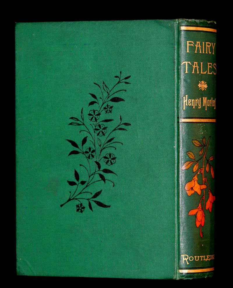 1893 Scarce Victorian Book - Henry Morley's FAIRY TALES illustrated by Charles H. Bennett.