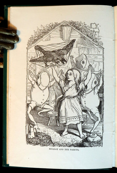 1893 Scarce Victorian Book - Henry Morley's FAIRY TALES illustrated by Charles H. Bennett.