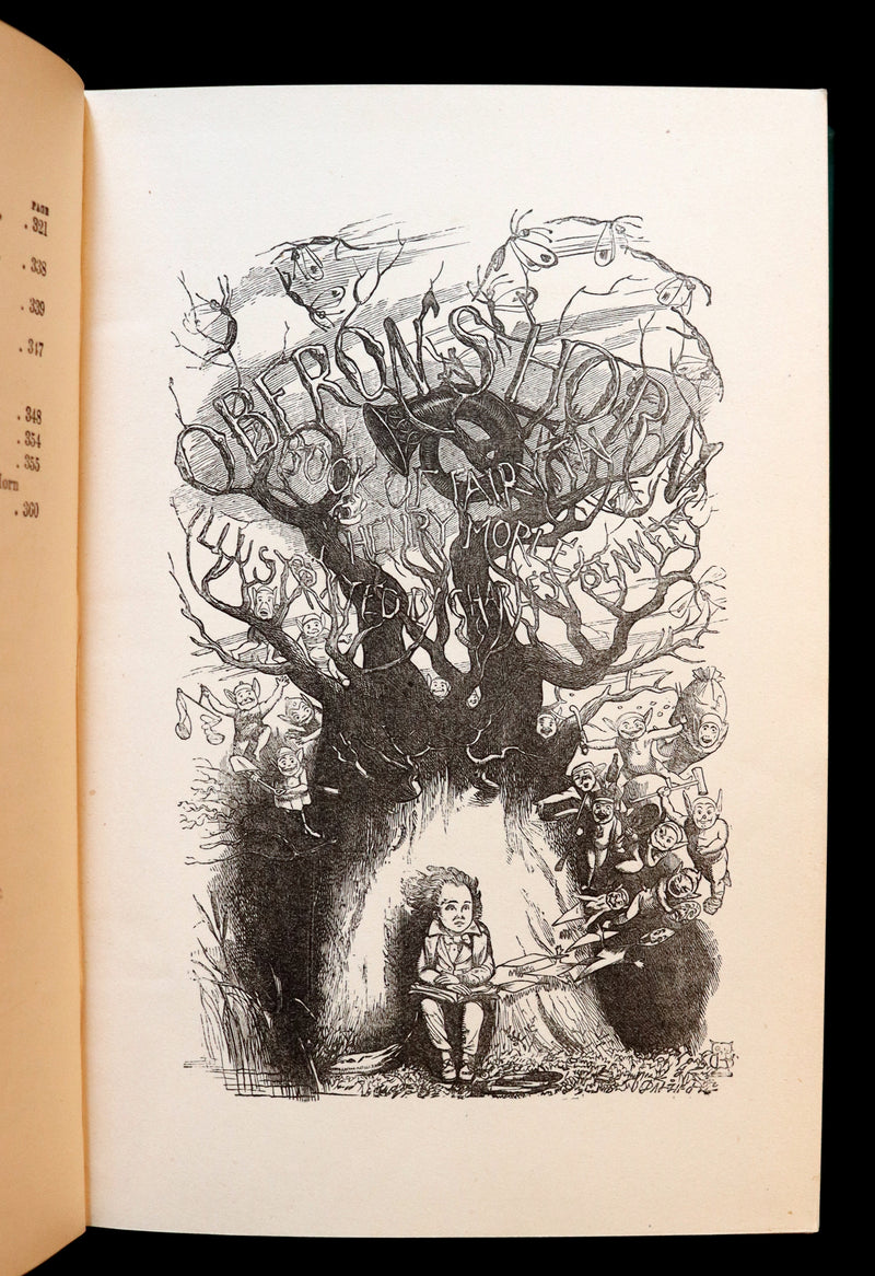 1893 Scarce Victorian Book - Henry Morley's FAIRY TALES illustrated by Charles H. Bennett.