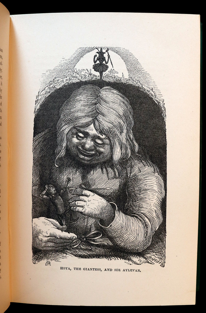 1893 Scarce Victorian Book - Henry Morley's FAIRY TALES illustrated by Charles H. Bennett.