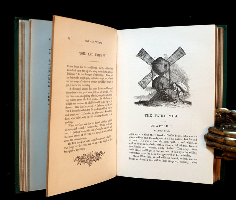 1893 Scarce Victorian Book - Henry Morley's FAIRY TALES illustrated by Charles H. Bennett.