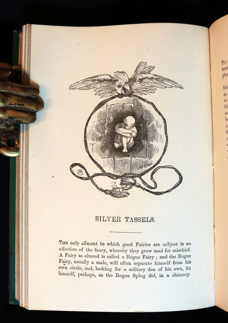 1893 Scarce Victorian Book - Henry Morley's FAIRY TALES illustrated by Charles H. Bennett.