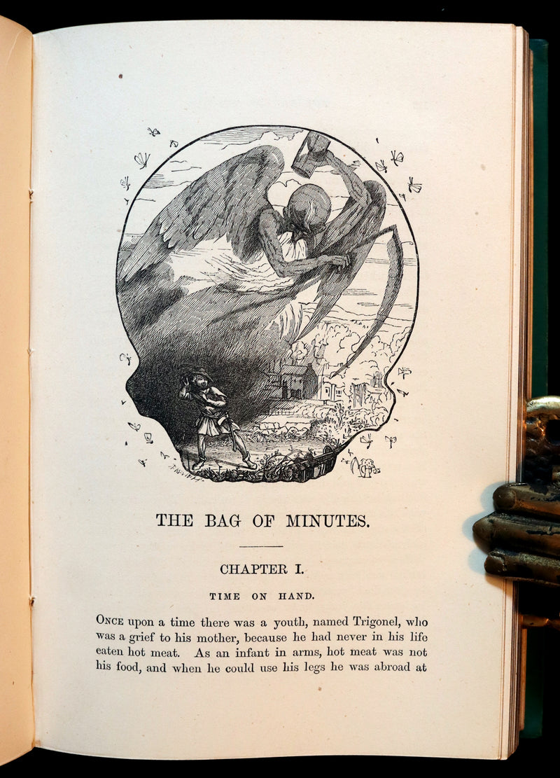 1893 Scarce Victorian Book - Henry Morley's FAIRY TALES illustrated by Charles H. Bennett.