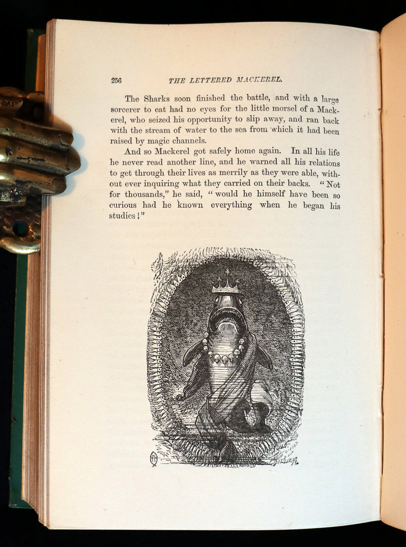1893 Scarce Victorian Book - Henry Morley's FAIRY TALES illustrated by Charles H. Bennett.