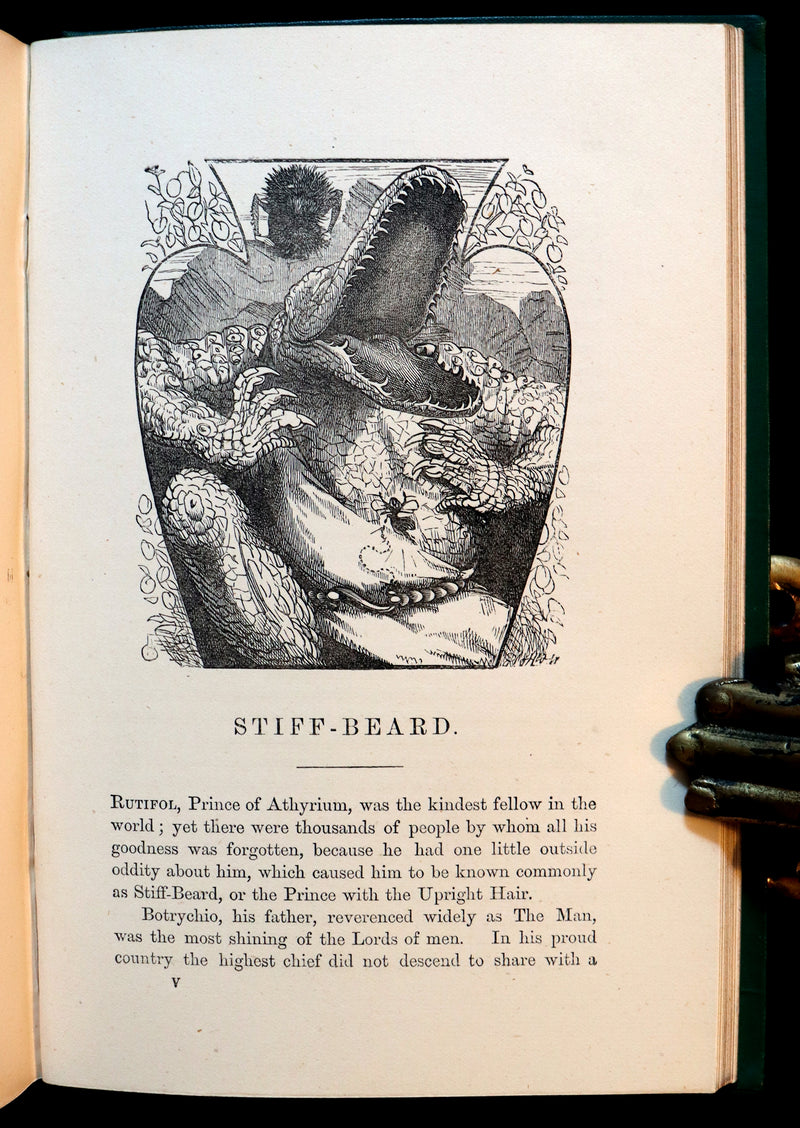 1893 Scarce Victorian Book - Henry Morley's FAIRY TALES illustrated by Charles H. Bennett.