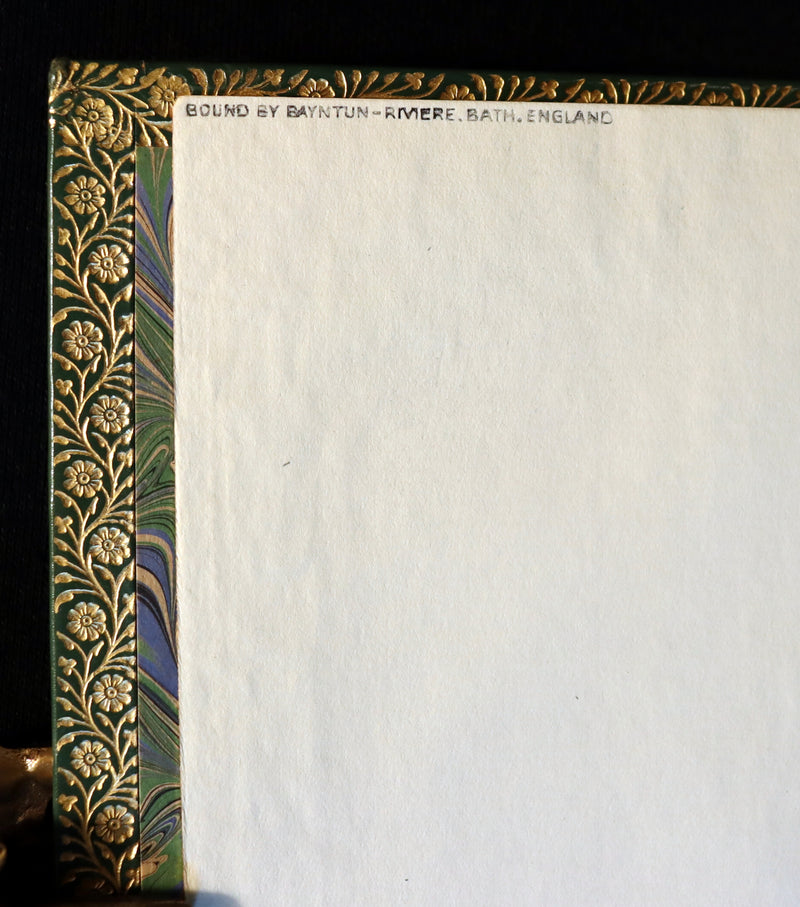 1908 Rare Book bound by Bayntun - THE TEMPEST by Shakespeare illustrated by Edmund DULAC. 1stED.