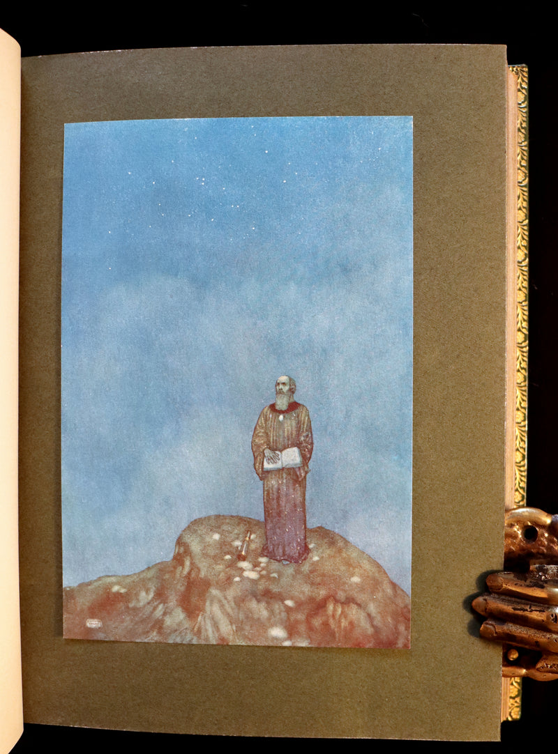 1908 Rare Book bound by Bayntun - THE TEMPEST by Shakespeare illustrated by Edmund DULAC. 1stED.