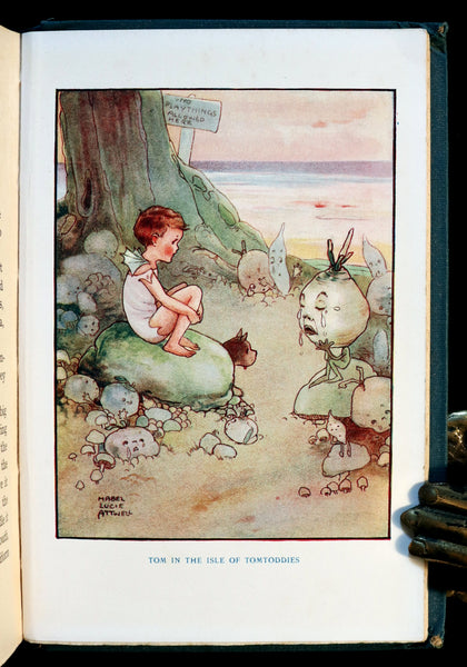 1920 Rare Book - Water-Babies, Fairy Tale for a Land-Baby Illustrated by Mabel Lucie Attwell.