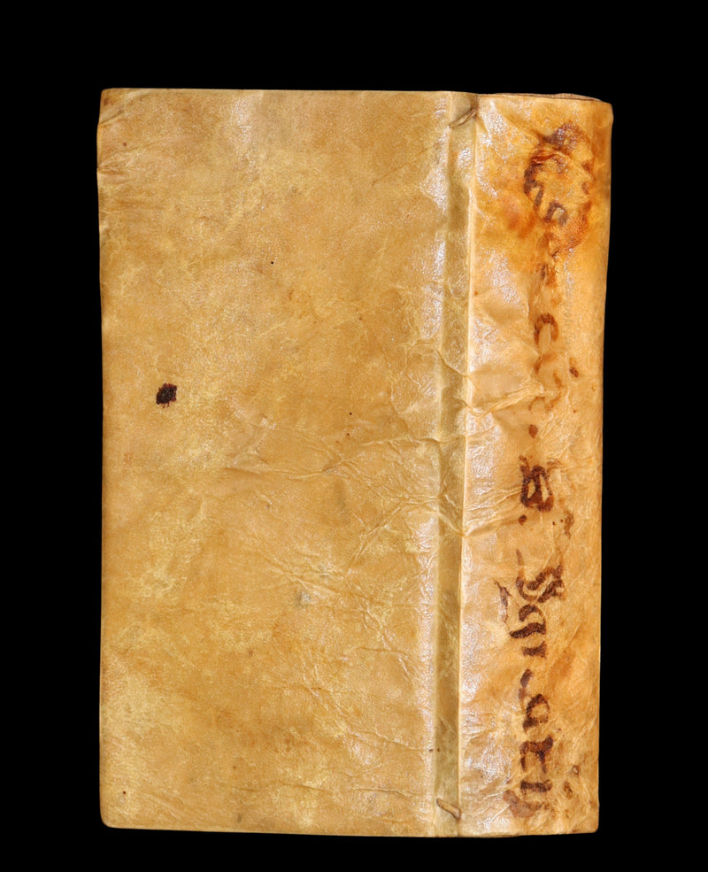 1699 Rare Italian Vellum Book - The Spiritual Exercises of St. Ignatius founder of the Society of Jesus (Jesuits).