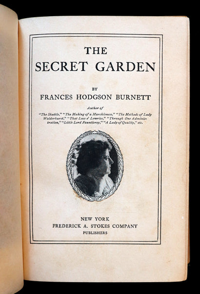 1911 Rare First Edition Book - The Secret Garden by Frances Hodgson Burnett Illustrated by Maria Louise Kirk.