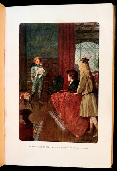 1911 Rare First Edition Book - The Secret Garden by Frances Hodgson Burnett Illustrated by Maria Louise Kirk.