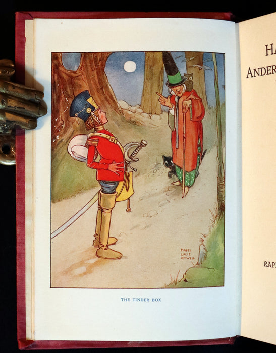 1920 Rare Book - Hans Christian Andersen's FAIRY TALES Illustrated by Mabel Lucie Attwell.