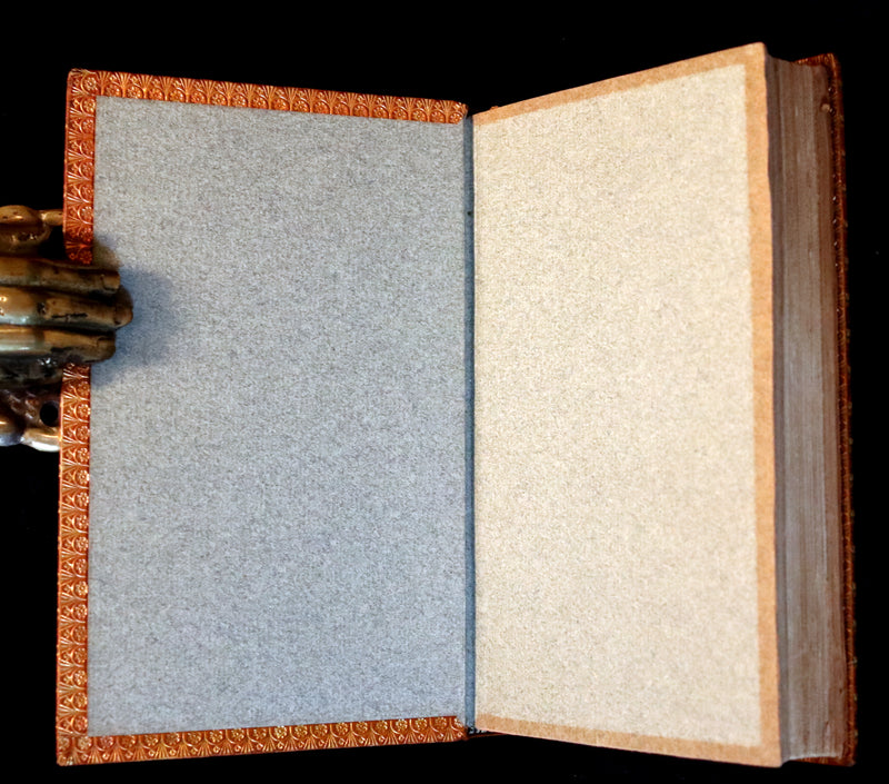 1832 Rare books bound in one by Morrell - Sir Launcelot Greaves & The Vicar of Wakefield illustrated by Cruikshank. 1stED.