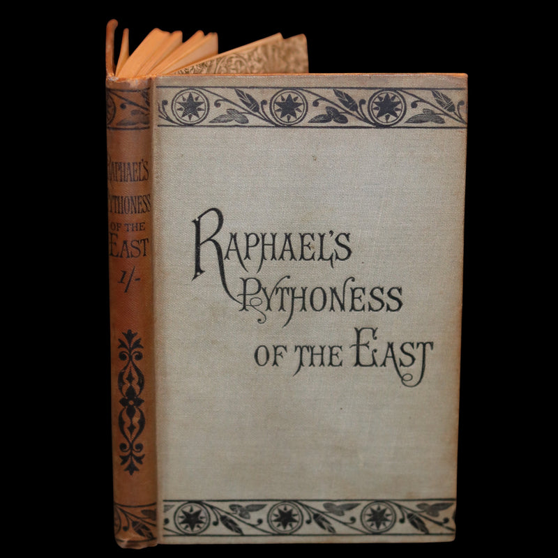 1894 Rare Fortune-Telling Book - Raphael's Pythoness of the East, or, Complete Key To Futurity.