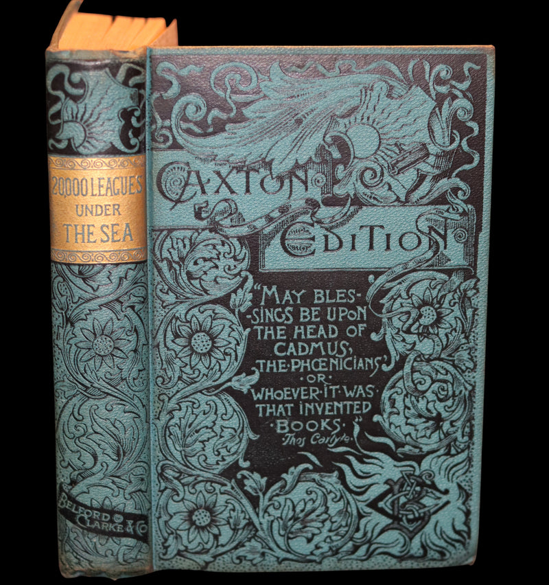 1887 Scarce Edition - Twenty Thousand Leagues Under the Sea by Jules Verne.