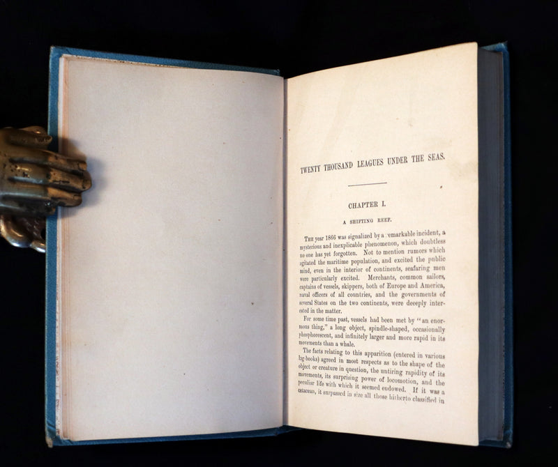 1887 Scarce Edition - Twenty Thousand Leagues Under the Sea by Jules Verne.