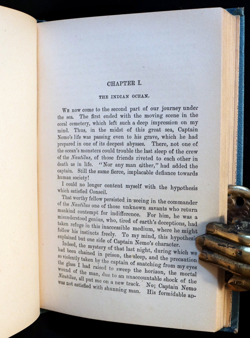 1887 Scarce Edition - Twenty Thousand Leagues Under the Sea by Jules Verne.