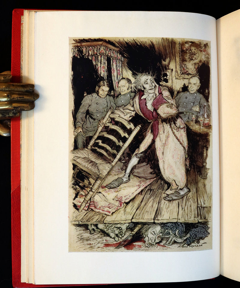 1935 Rare 1stED bound by Sangorski & Sutcliffe - Edgar Allan Poe TALES OF MYSTERY AND IMAGINATION illustrated by Arthur RACKHAM.