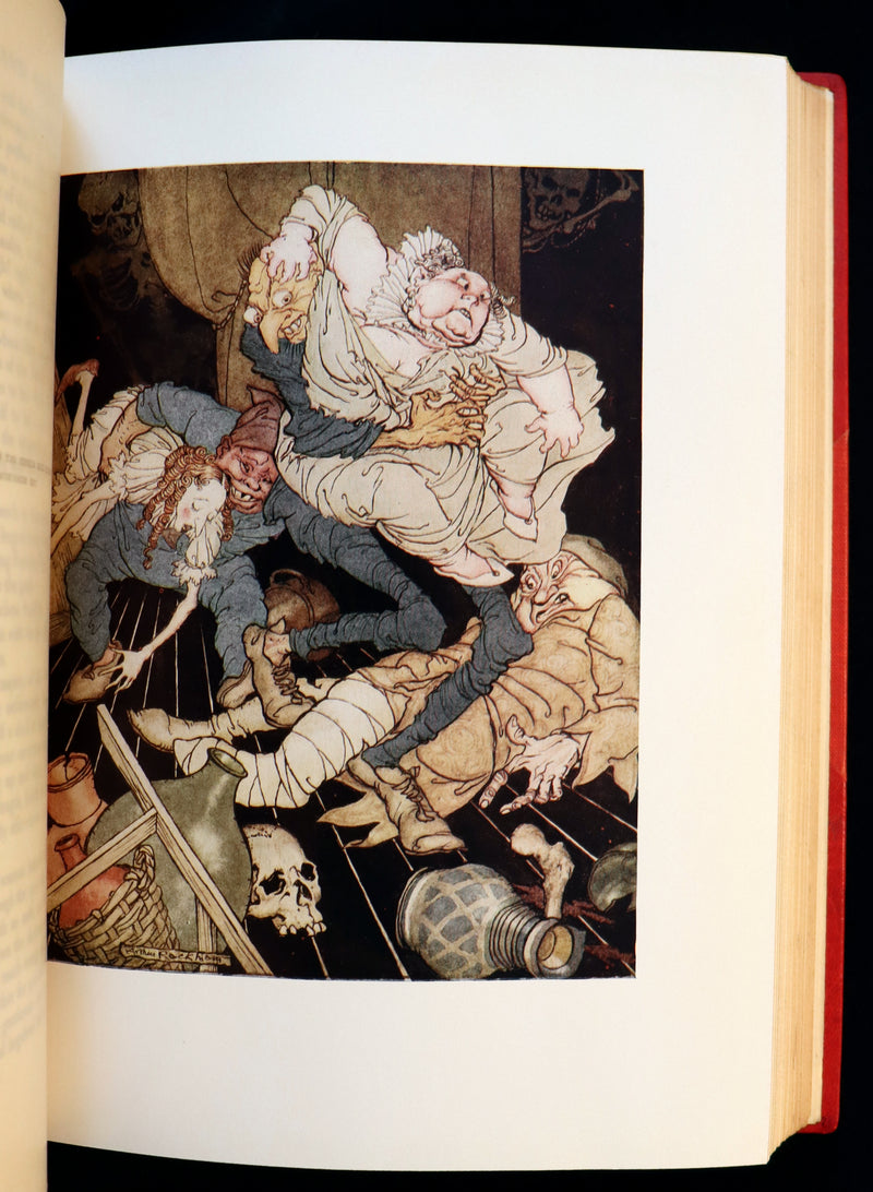 1935 Rare 1stED bound by Sangorski & Sutcliffe - Edgar Allan Poe TALES OF MYSTERY AND IMAGINATION illustrated by Arthur RACKHAM.