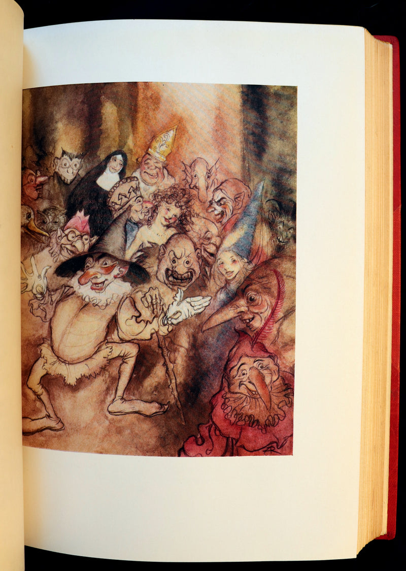 1935 Rare 1stED bound by Sangorski & Sutcliffe - Edgar Allan Poe TALES OF MYSTERY AND IMAGINATION illustrated by Arthur RACKHAM.
