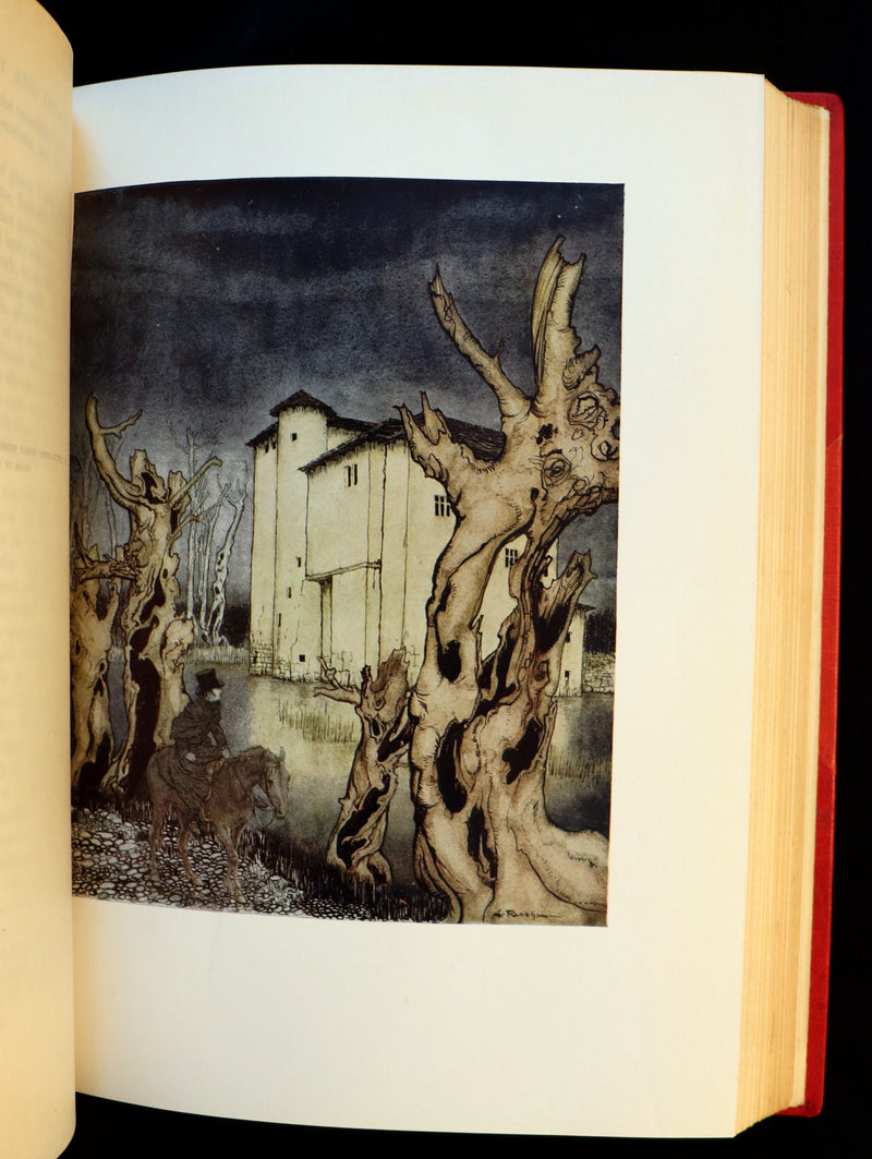 1935 Rare 1stED bound by Sangorski & Sutcliffe - Edgar Allan Poe TALES OF MYSTERY AND IMAGINATION illustrated by Arthur RACKHAM.
