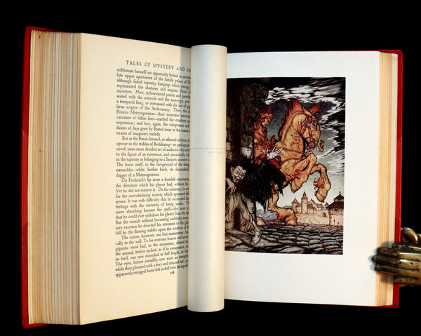 1935 Rare 1stED bound by Sangorski & Sutcliffe - Edgar Allan Poe TALES OF MYSTERY AND IMAGINATION illustrated by Arthur RACKHAM.