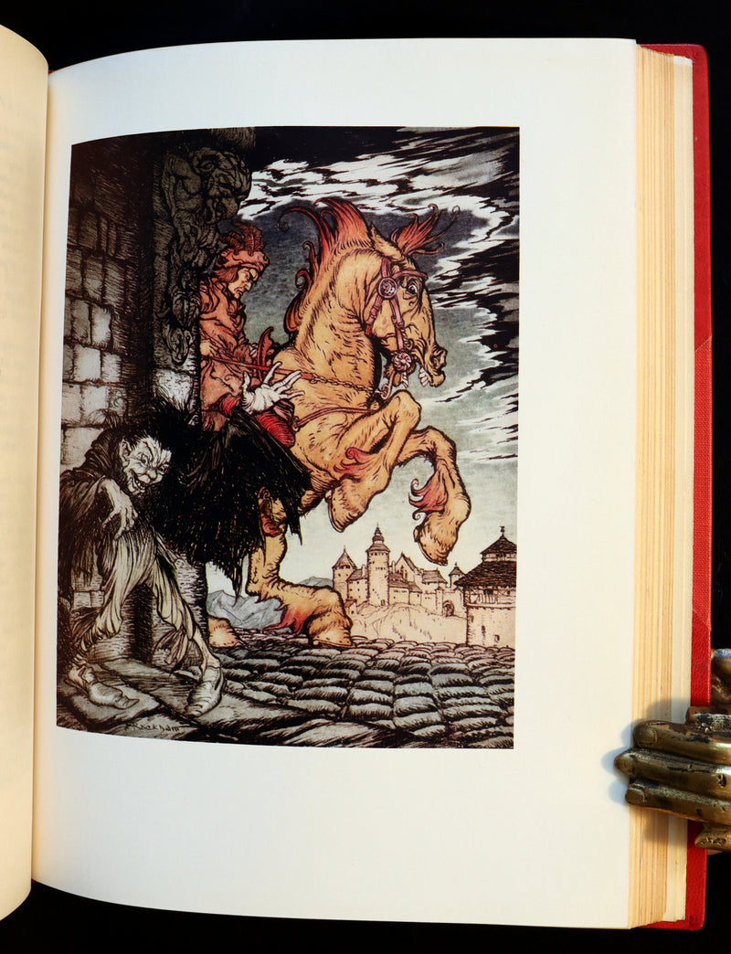 1935 Rare 1stED bound by Sangorski & Sutcliffe - Edgar Allan Poe TALES OF MYSTERY AND IMAGINATION illustrated by Arthur RACKHAM.
