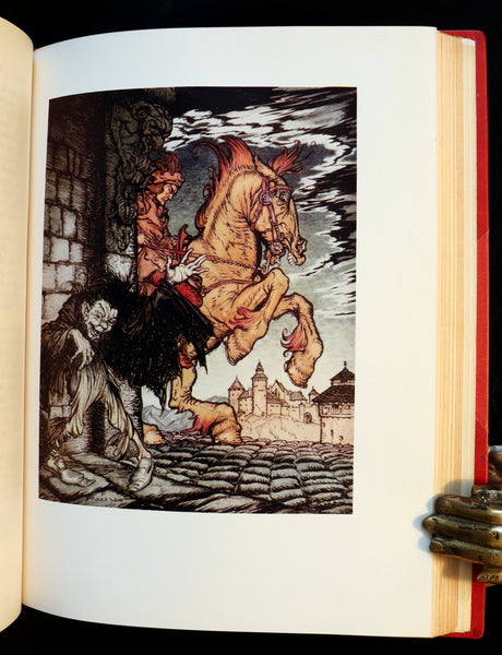 1935 Rare 1stED bound by Sangorski & Sutcliffe - Edgar Allan Poe TALES OF MYSTERY AND IMAGINATION illustrated by Arthur RACKHAM.