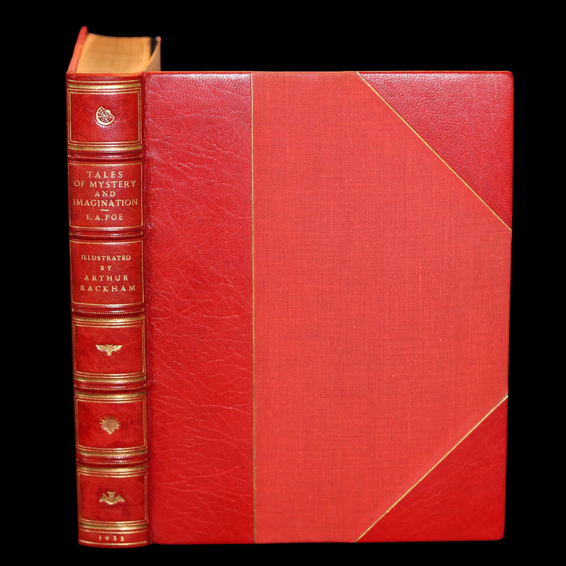 1935 Rare 1stED bound by Sangorski & Sutcliffe - Edgar Allan Poe TALES OF MYSTERY AND IMAGINATION illustrated by Arthur RACKHAM.