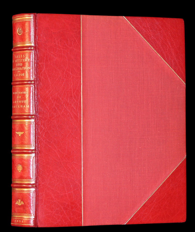 1935 Rare 1stED bound by Sangorski & Sutcliffe - Edgar Allan Poe TALES OF MYSTERY AND IMAGINATION illustrated by Arthur RACKHAM.