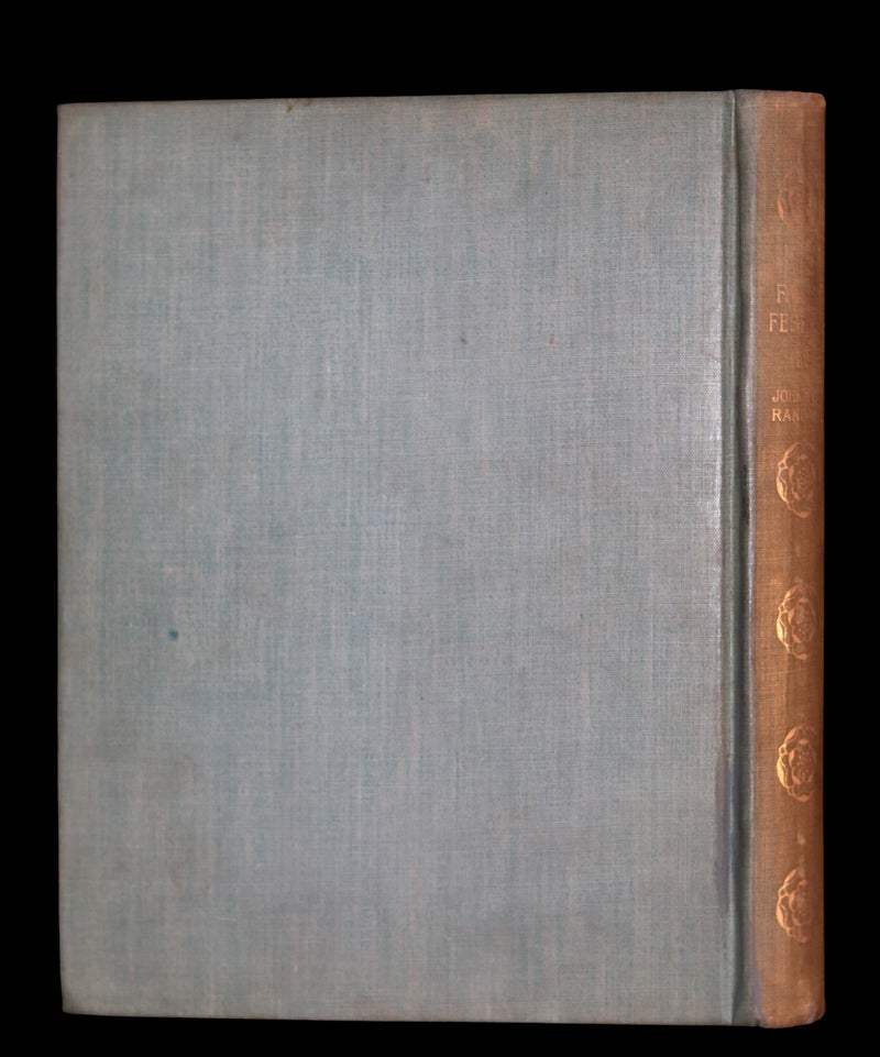 1895 Scarce Victorian Book - THE FAIRIES' FESTIVAL by John Witt Randall illustrated by Francis Gilbert Attwood.