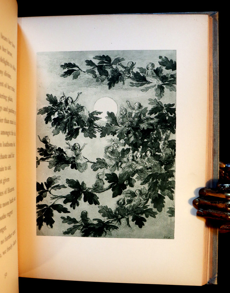 1895 Scarce Victorian Book - THE FAIRIES' FESTIVAL by John Witt Randall illustrated by Francis Gilbert Attwood.