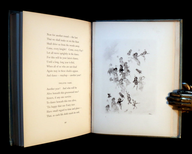 1895 Scarce Victorian Book - THE FAIRIES' FESTIVAL by John Witt Randall illustrated by Francis Gilbert Attwood.