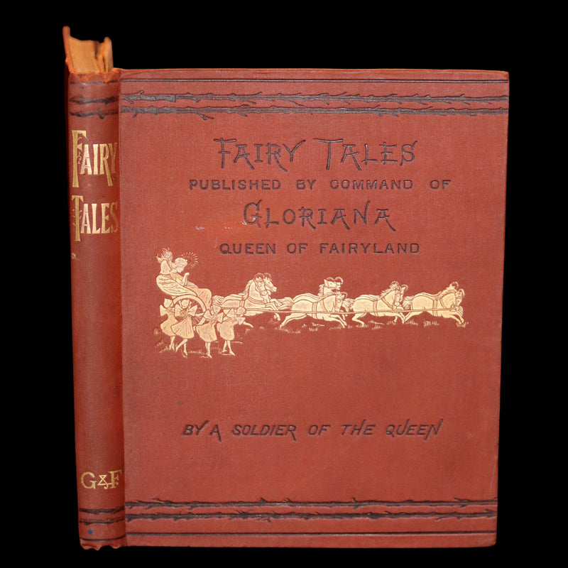 1879 Scarce Book - Fairy Tales Published by Command of Her Bright Dazzlingness, Gloriana, Queen of Fairyland.