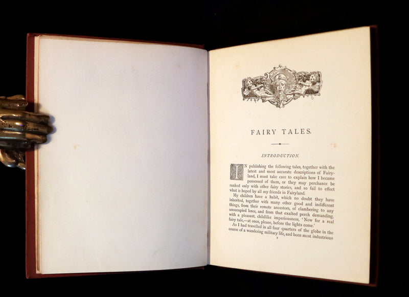 1879 Scarce Book - Fairy Tales Published by Command of Her Bright Dazzlingness, Gloriana, Queen of Fairyland.
