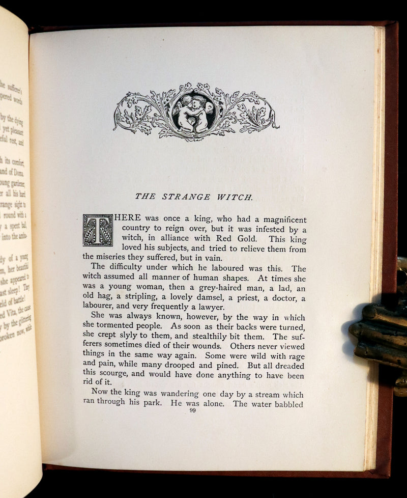 1879 Scarce Book - Fairy Tales Published by Command of Her Bright Dazzlingness, Gloriana, Queen of Fairyland.
