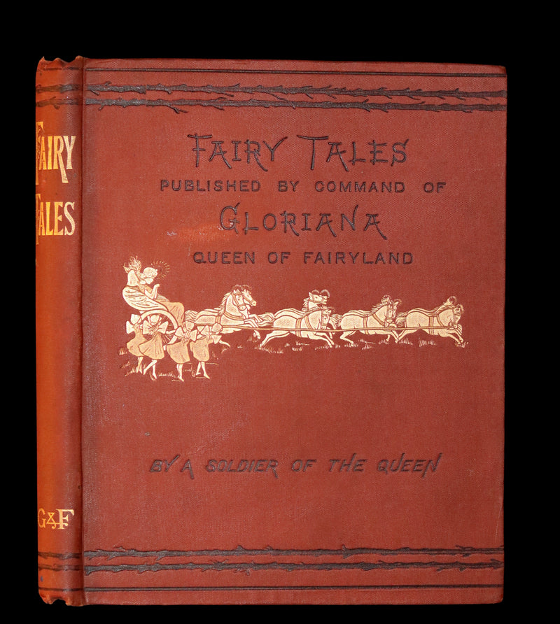 1879 Scarce Book - Fairy Tales Published by Command of Her Bright Dazzlingness, Gloriana, Queen of Fairyland.