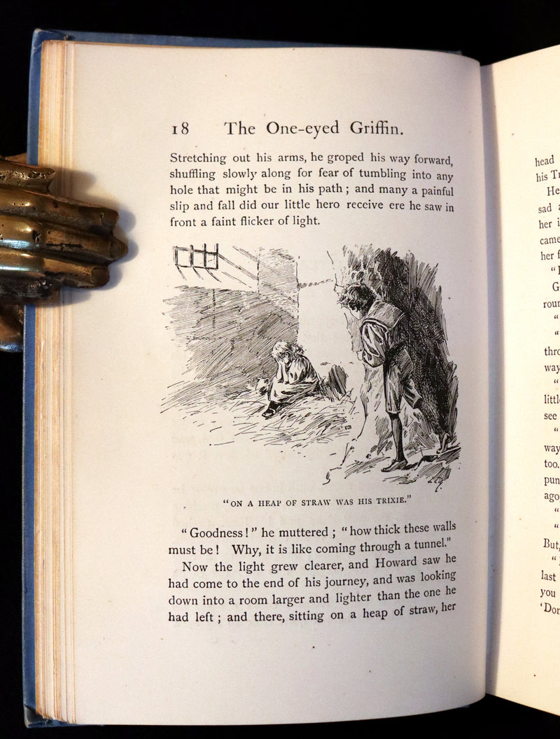 1897 Scarce 1stED Book - The One-Eyed Griffin and other Fairy Stories by Herbert Escott Inman. Illustrated.