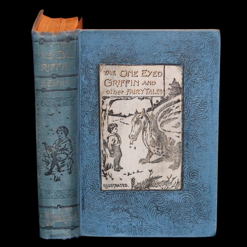 1897 Scarce 1stED Book - The One-Eyed Griffin and other Fairy Stories by Herbert Escott Inman. Illustrated.