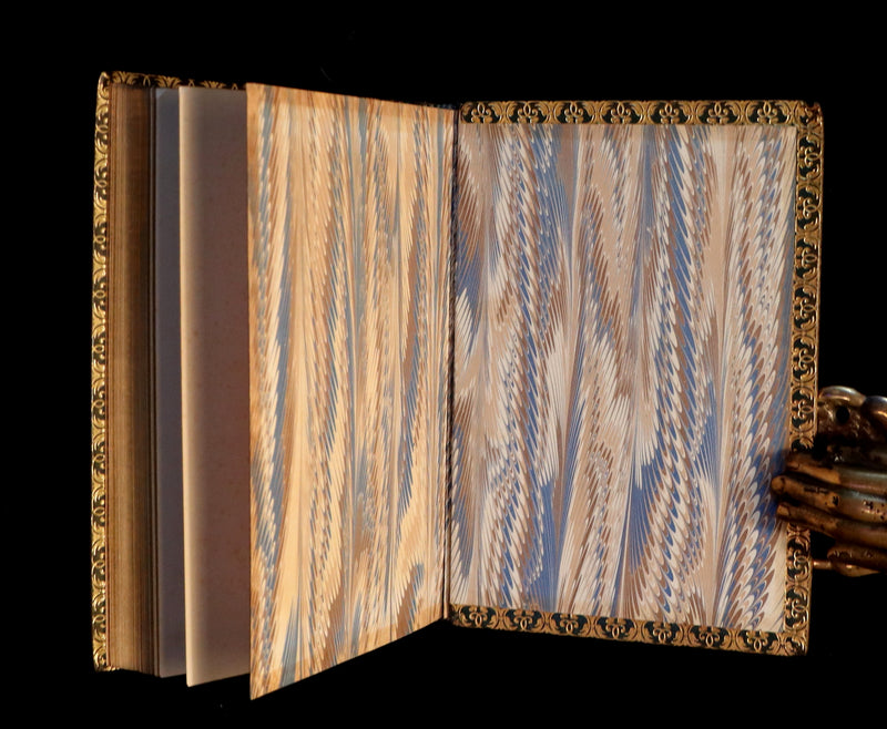 1868-1872 Fine Bayntun-Riviere Binding Book set - Alice's Adventures in Wonderland (WITH) 1stED Through the Looking-Glass and What Alice Found There.
