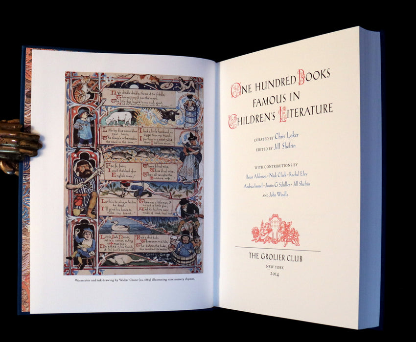 2014 Rare First Limited Edition - One Hundred Books Famous in Children's Literature by Chris Loker.