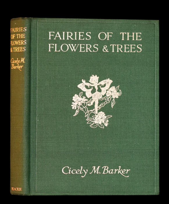 1950 Rare Cicely Mary Barker Book - FAIRIES OF THE FLOWERS AND TREES. First Edition.