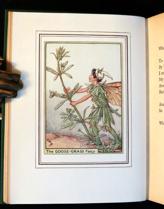 1950 Rare Cicely Mary Barker Book - FAIRIES OF THE FLOWERS AND TREES. First Edition.